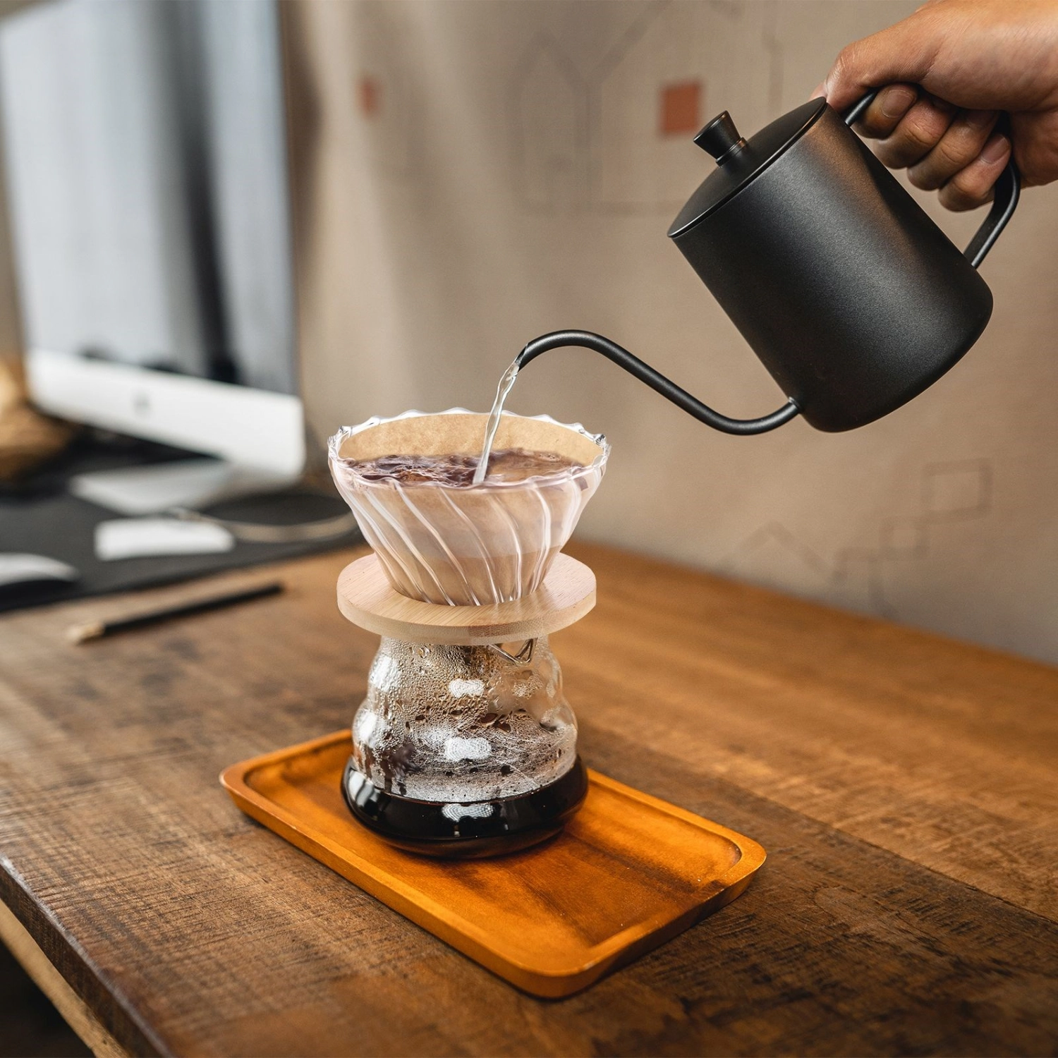 Filtre à café en verre brasilia