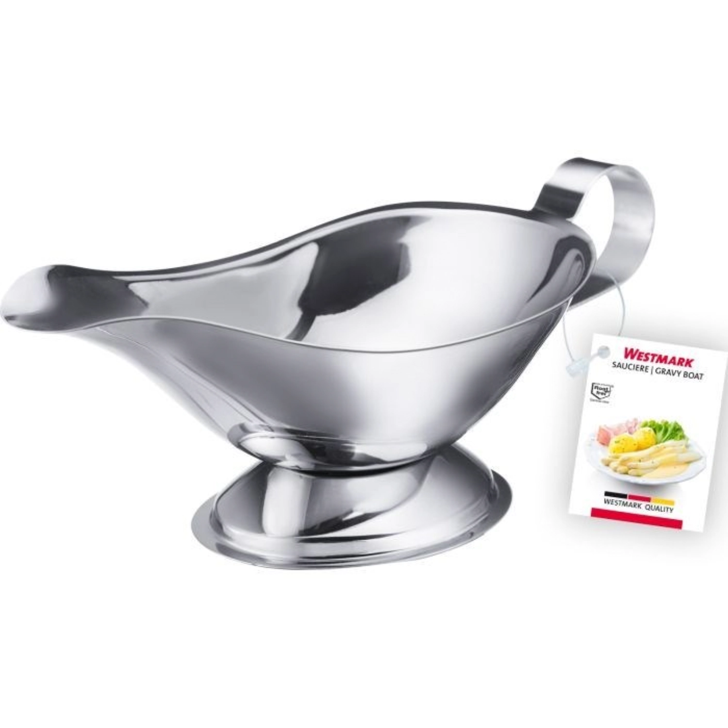 Sauciere Edelstahl, 350ml, sb