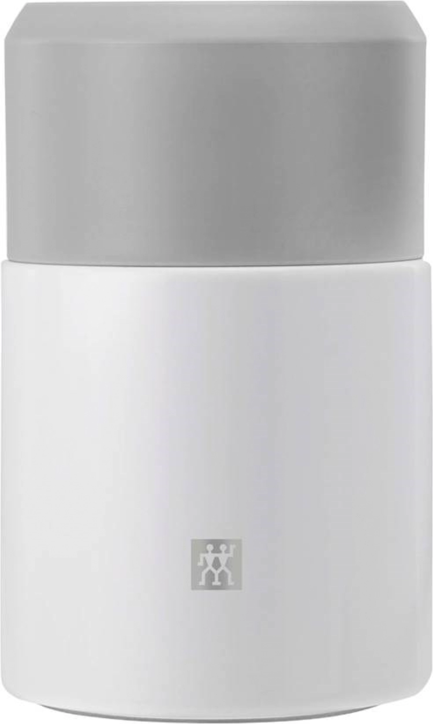 Thermo food jar, 700 ml, argenté-blanc