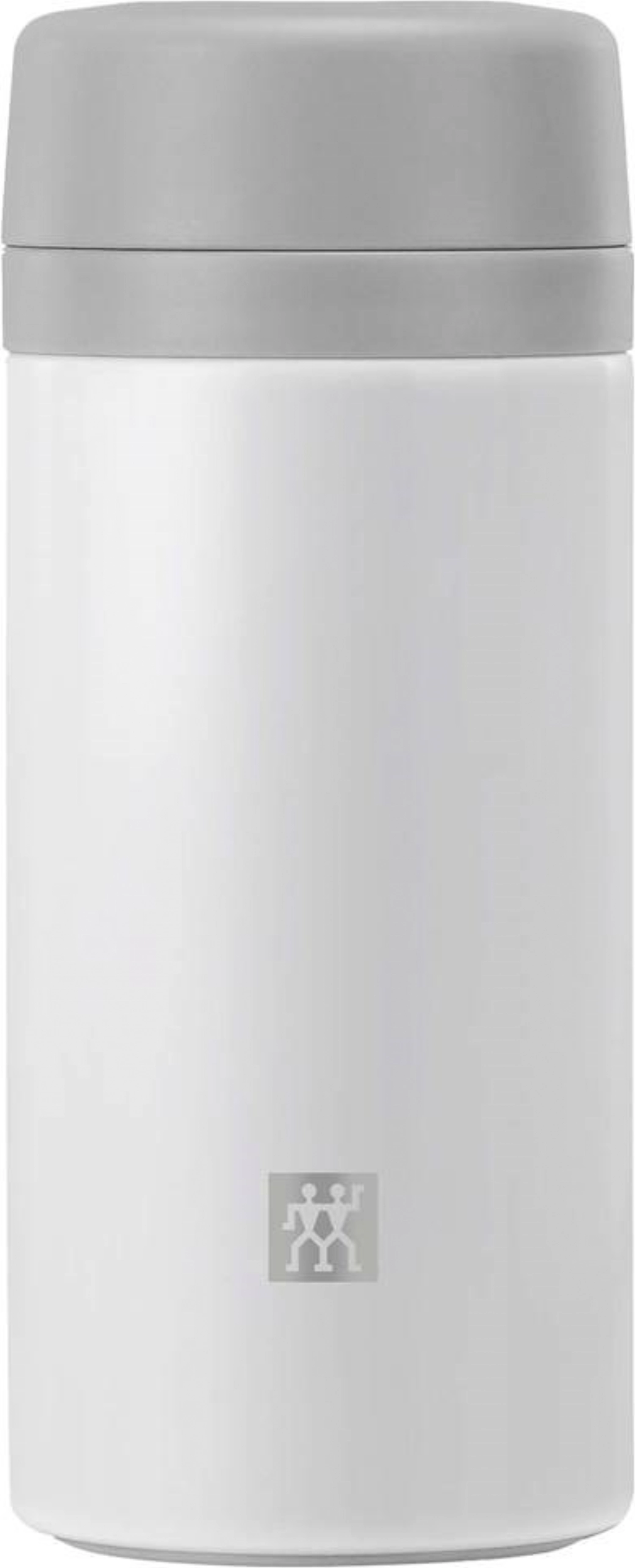 Thermo tea & fruit infuser bottle, 420 ml, argent-blanc