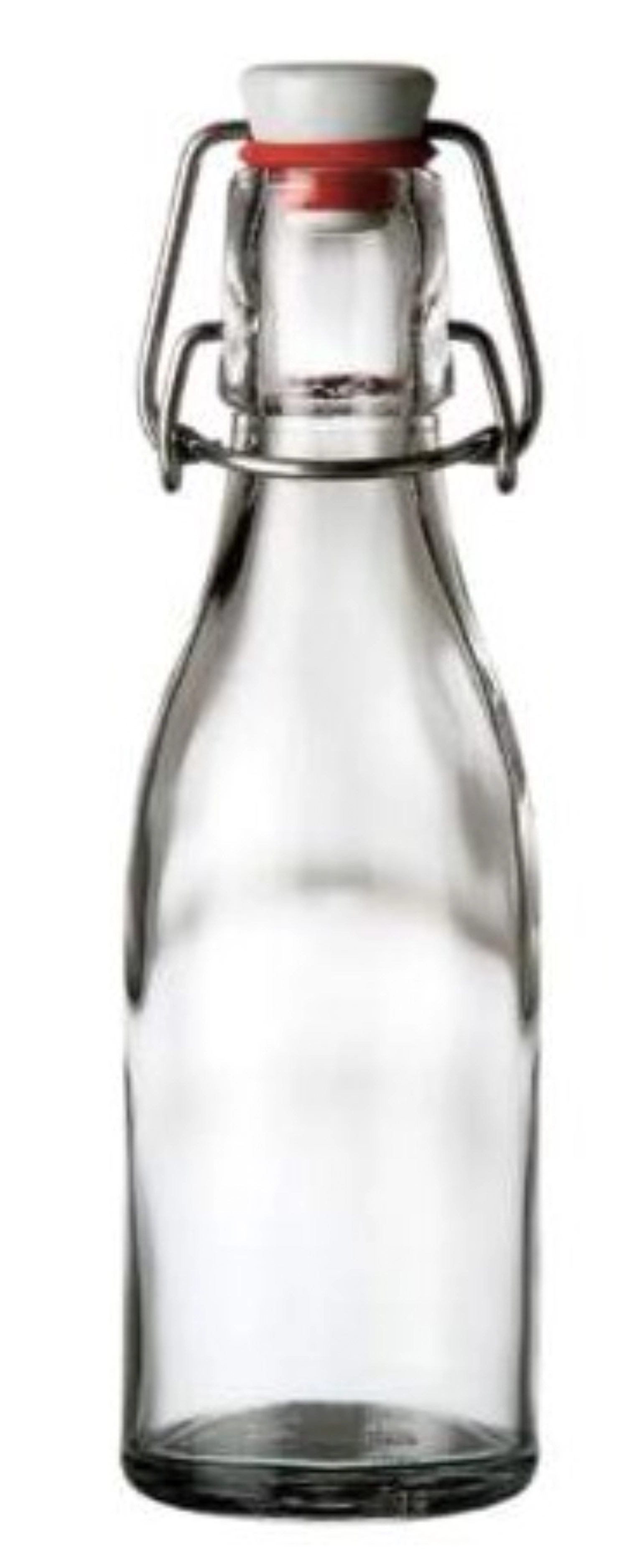 12er Set Glasflasche mit Bügelverschluss, 0.2L