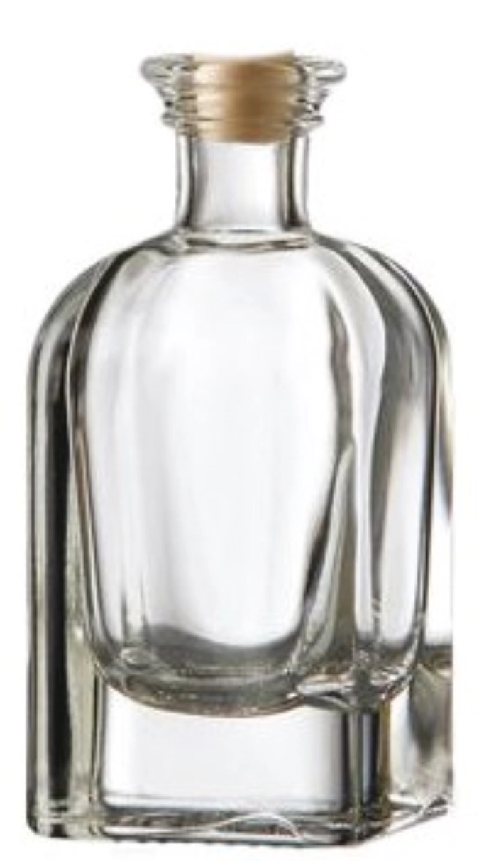 12er Set Glasflasche, klar, 3.9x3.9x8.5cm, 0.04L