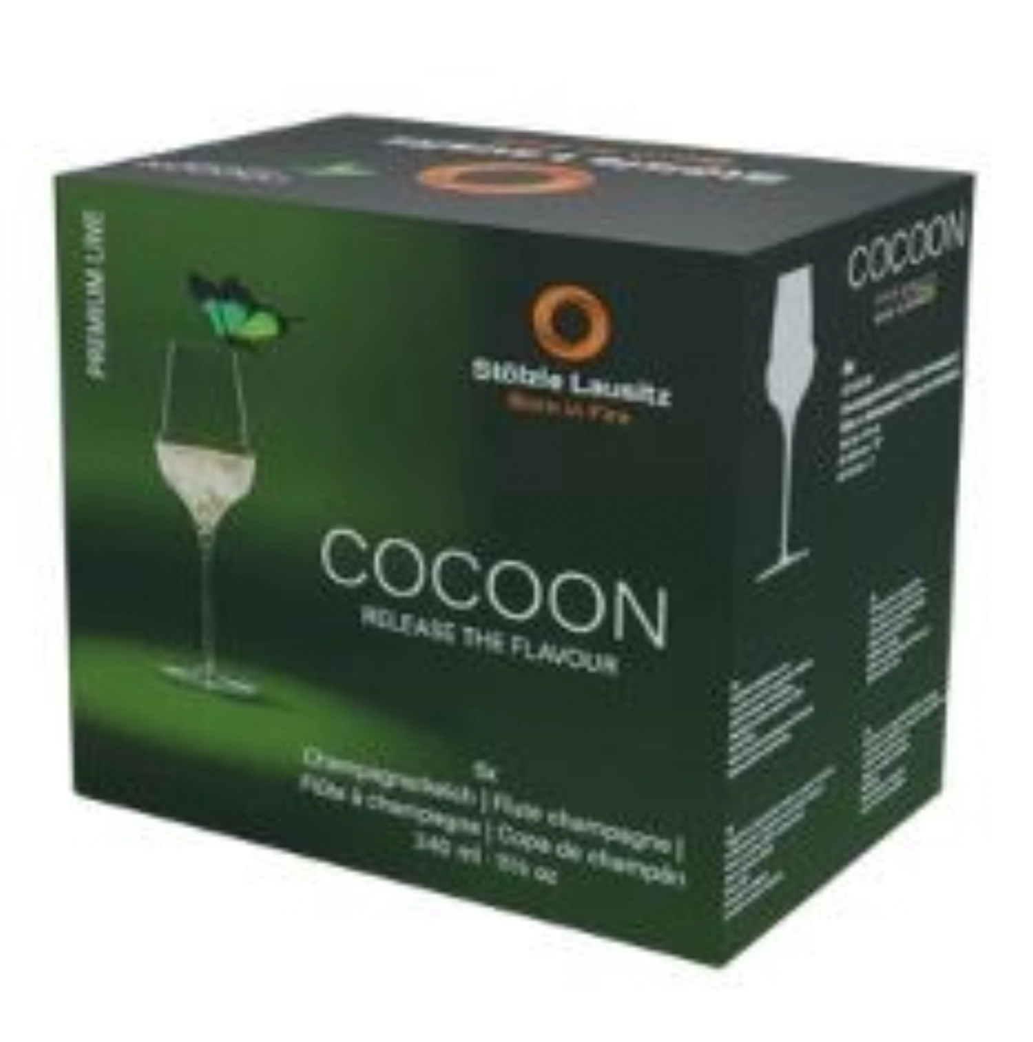 Coupe à champagne cocoon