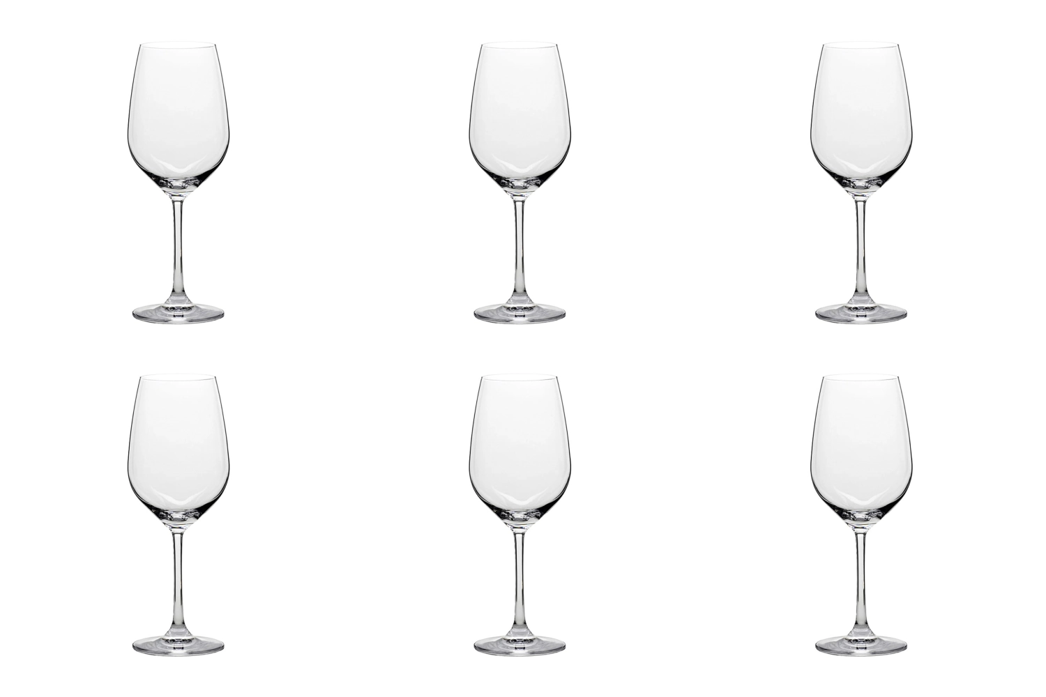 Set de 6 verres à vin rouge grand cuvée, 495ml, h : 227mm