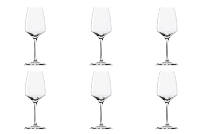 Set de 6 verres à vin rouge experience 450ml h:22.5cm