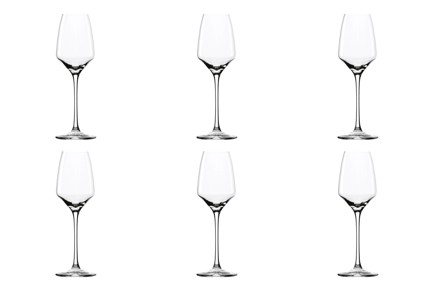 Set de 6 verres à vin doux experience 190ml h : 200mm