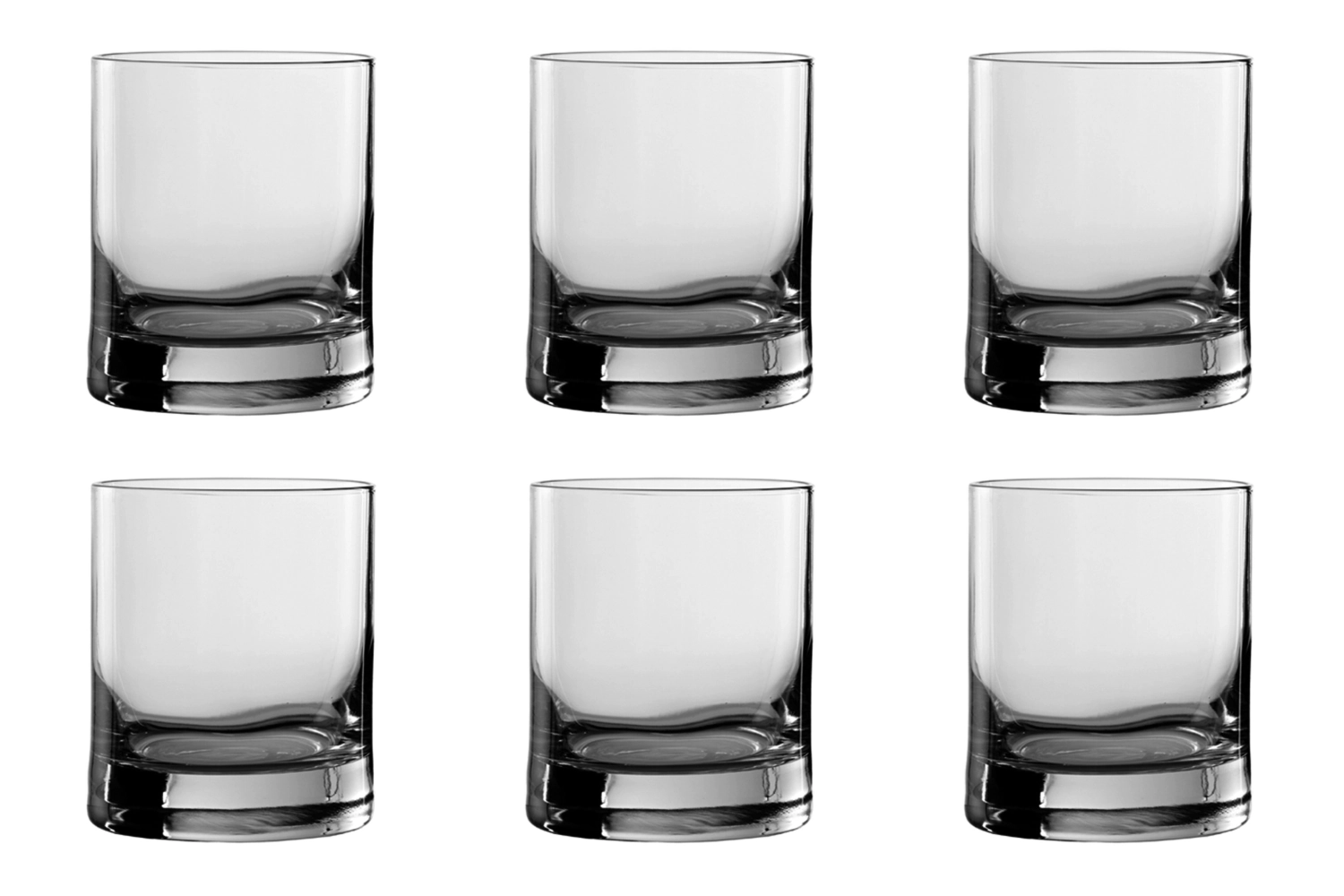 Set de 6 new york bar whisky 420ml h : 106mm