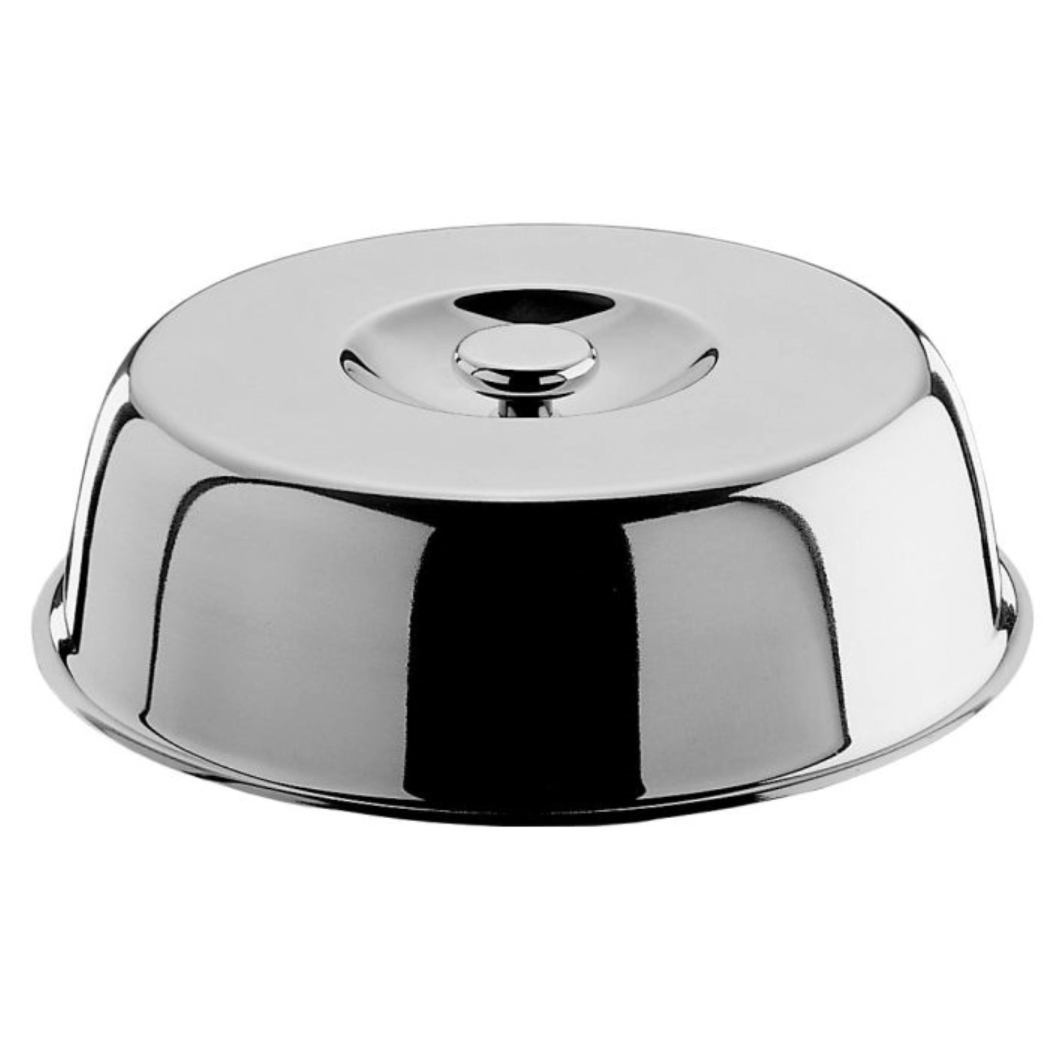 Cloche ronde avec poignée D30cm pour assiette de D35cm