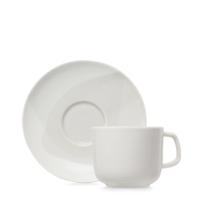 Confluence Teetasse mit Untertasse