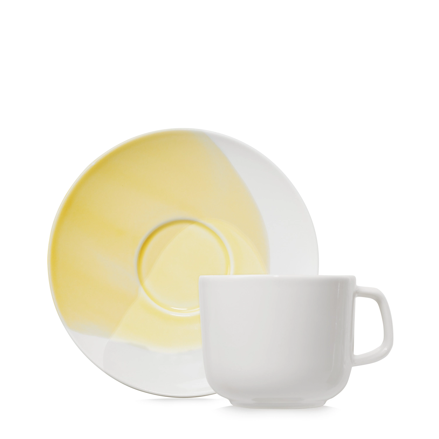 Confluence Teetasse mit Untertasse