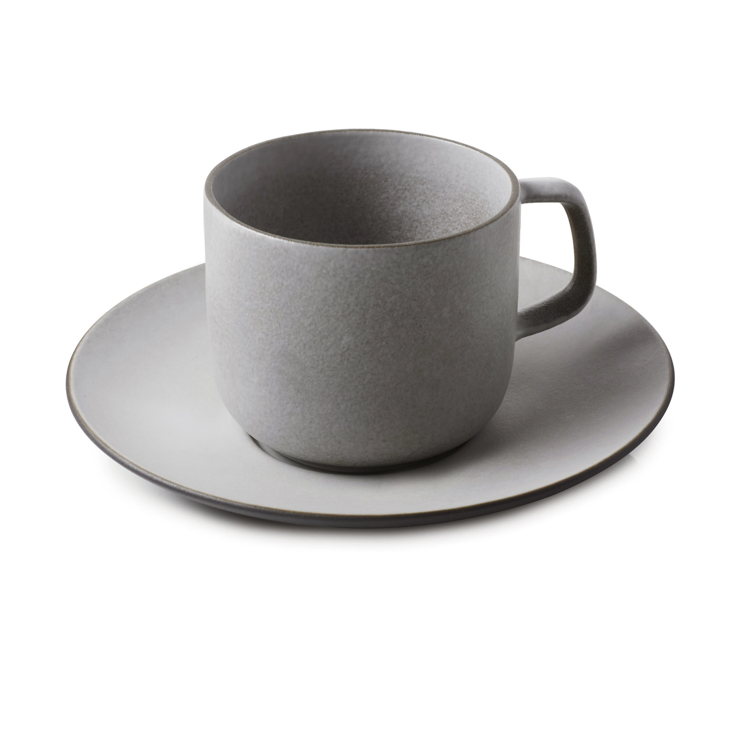 Equinoxe tasse à thé avec soucoupe