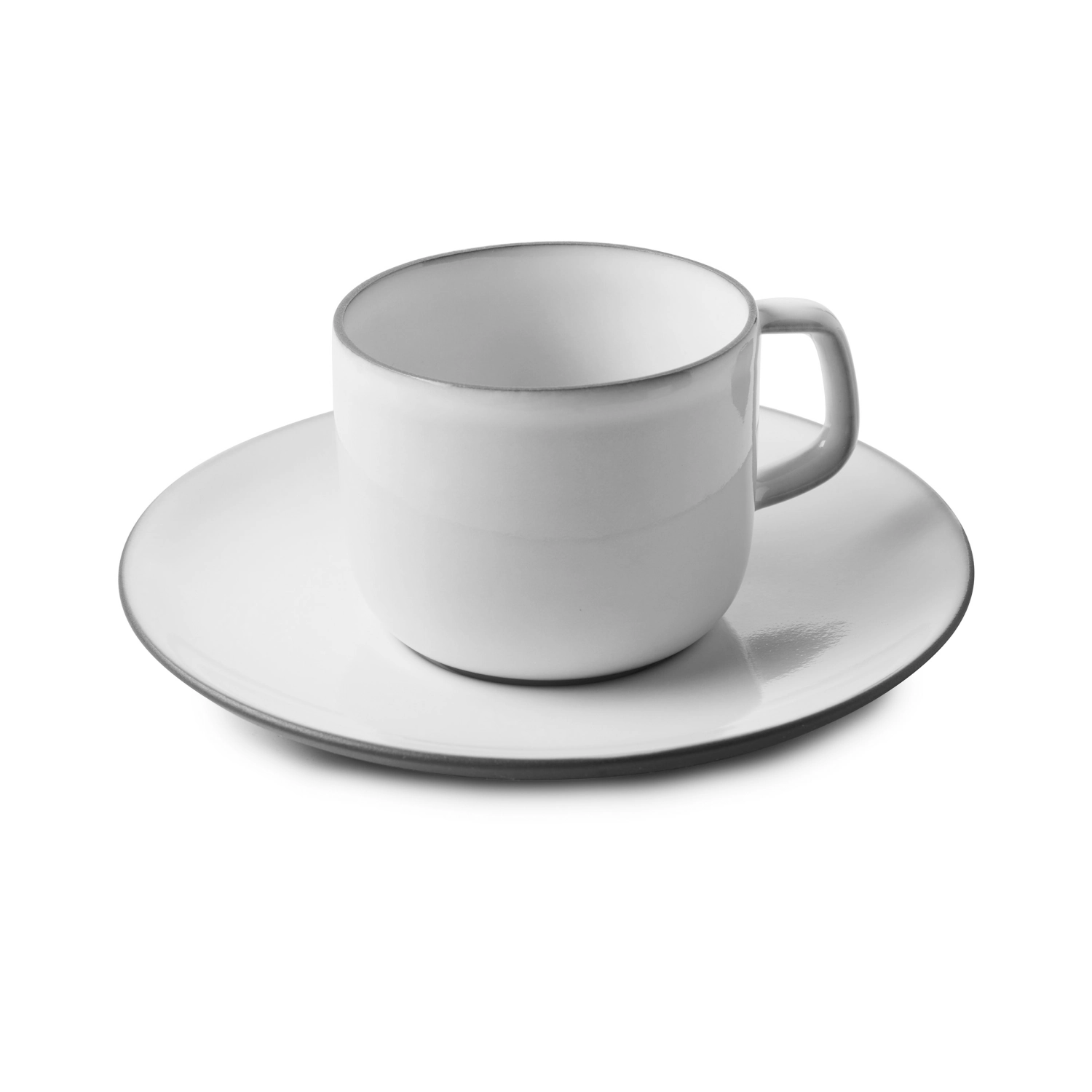 Equinoxe tasse à espresso avec soucoupe