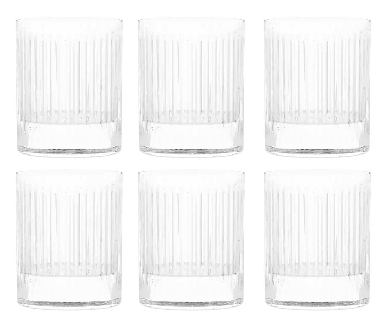 6er Set New York Bar Whiskyglas pur Soho 320ml