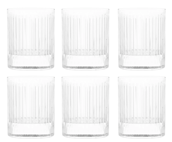 6er Set New York Bar Whiskyglas pur Soho 320ml