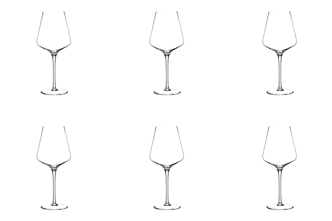 6er Set Signature F. Sommier Clément Weinglas