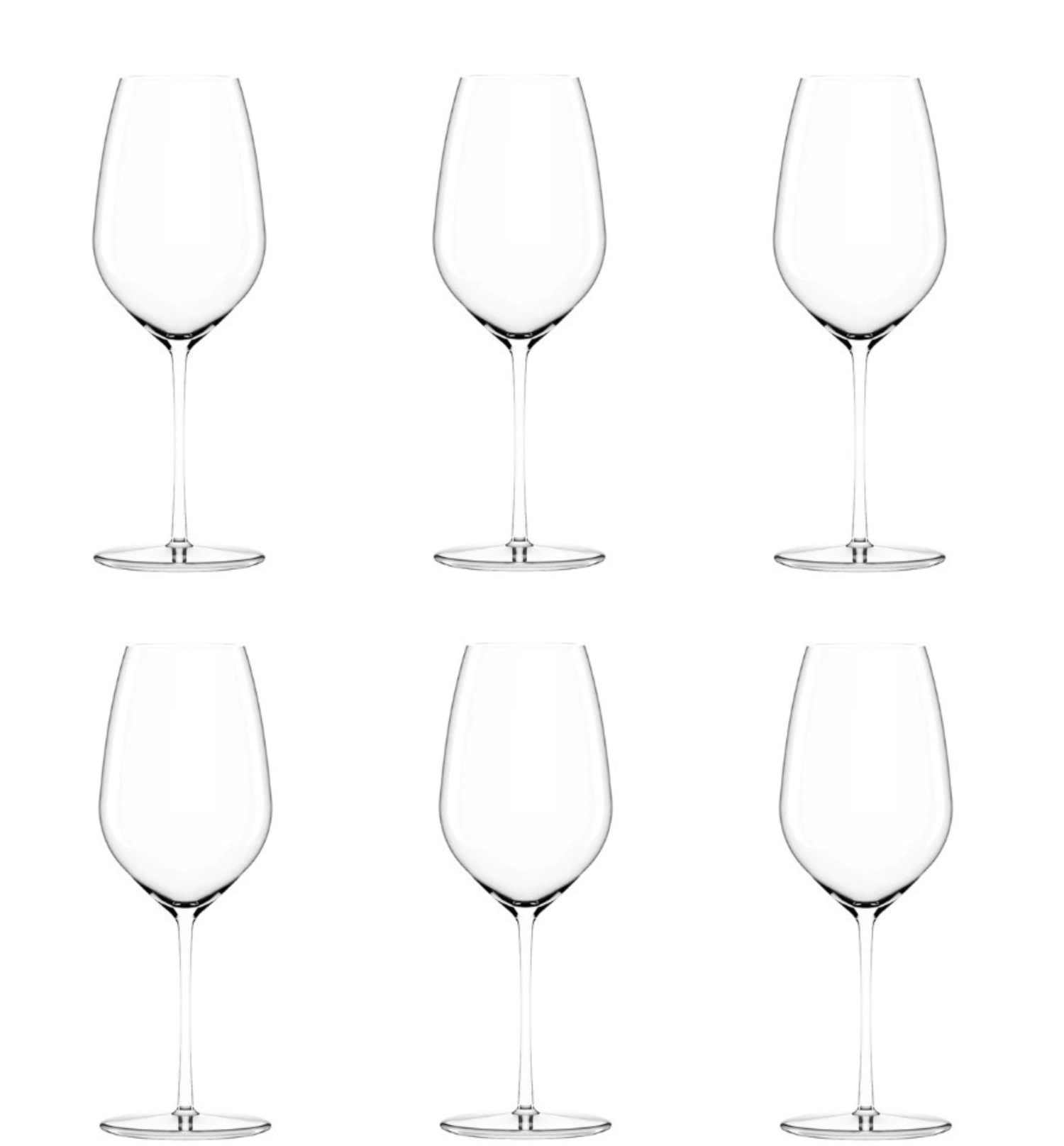 6 x Fino verre à vin blanc 451ml