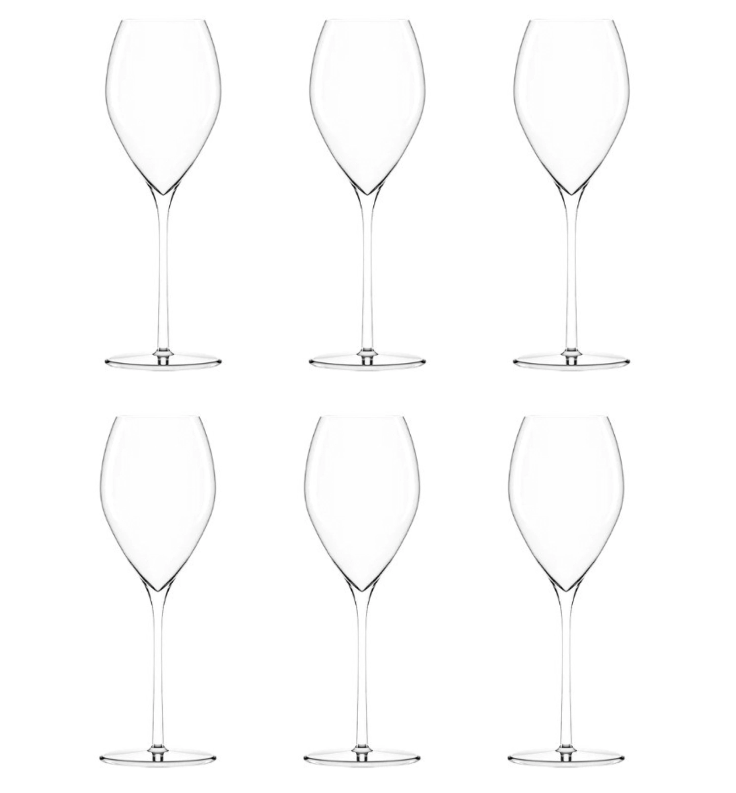 Set de 6 coupes à champagne Fino 425ml