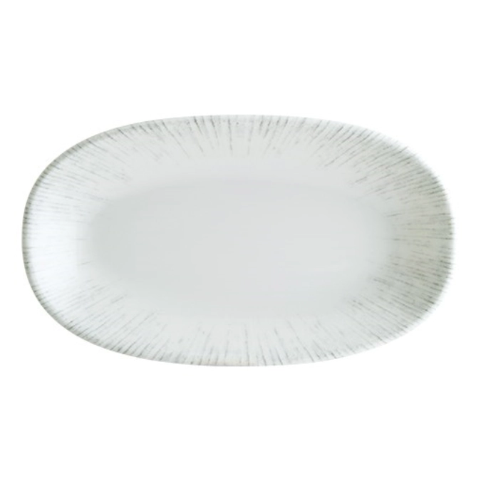 Assiette ovale Iris Gourmet